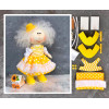 Doll making kit - Yellow (collection 1) - Style 3