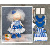 Doll making kit - Blue (collection 1) - Style 2