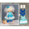 Doll making kit - Blue (collection 1) - Style 4