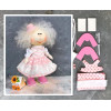 Doll making kit - Pink (collection 1) - Style 2