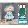 Doll making kit - Turquoise (collection 1) - Style 5