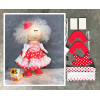 Doll making kit - Red (collection 1) - Style 2