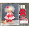 Doll making kit - Red (collection 1) - Style 3
