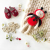 handmade soft sleeping toy Ladybug
