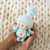 Bunny in a hat with a pompon (collection 1)